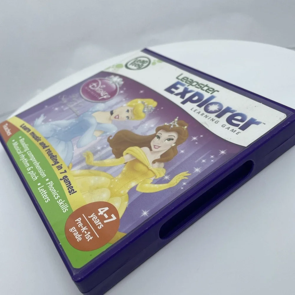 Leap Frog Leapster Explorer Disney Princess Pop-Up Story‎ Adventures 4-7 gift